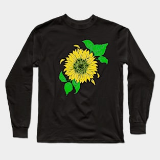 Sum Flower Long Sleeve T-Shirt